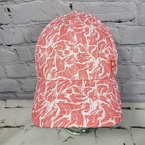 Puma Hat Womens OSFM Pink Abstract Adjustable Strapback Stretch Ball Cap
